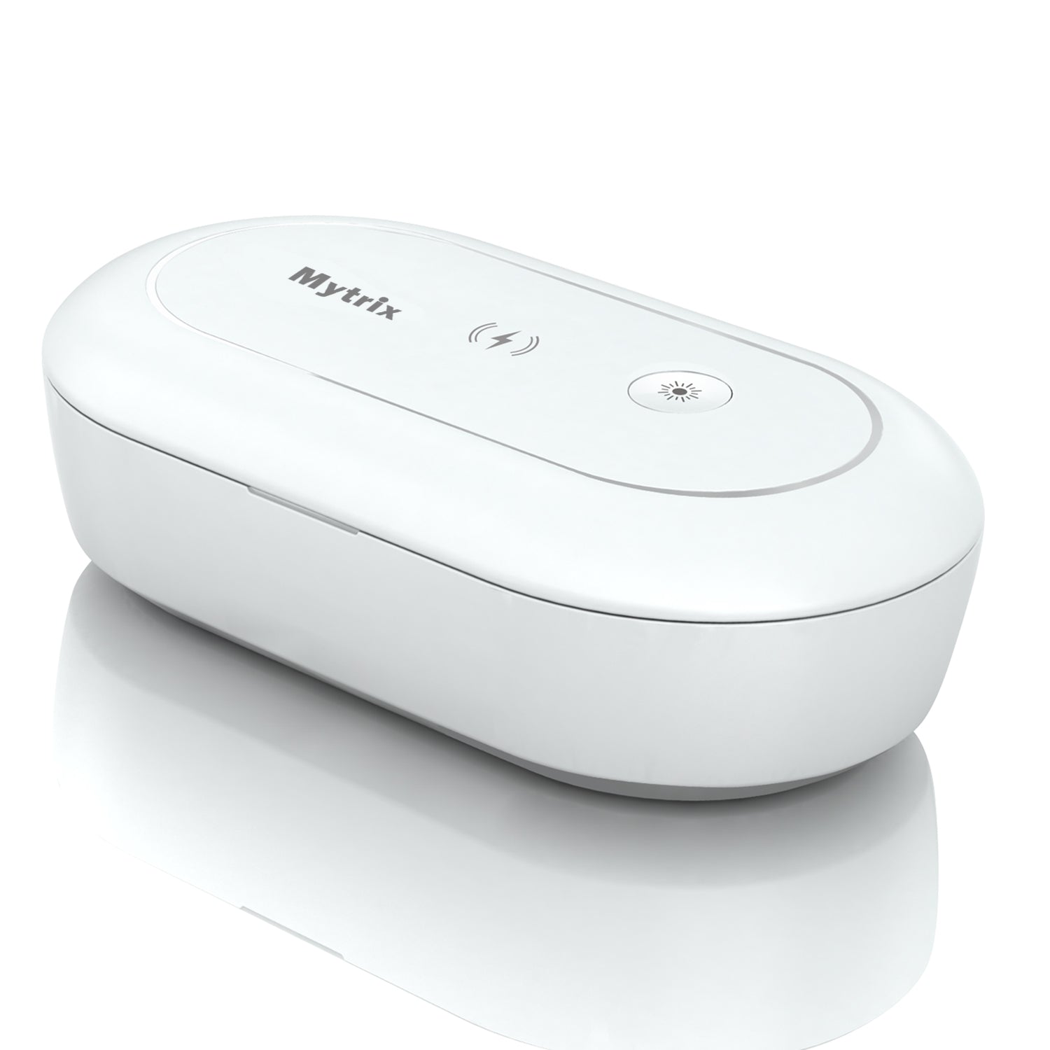 Mytrix Portable UV Sterilizer Box, Ozone Sanitization, Wireless Fast Charging Box with Aroma Diffuser, Multi-functional Box for Smart Phone, Jewelry, Glasses, Watches, 2 year Warranty Mytrix Portable UV Sterilizer Box, Ozone Sanitization, Wireless Fast Charging Box with Aroma Diffuser, Multi-functional Box for Smart Phone, Jewelry, Glasses, Watches, 2 year Warranty
